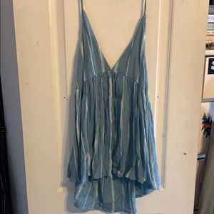 O’Neil Striped Halter Top